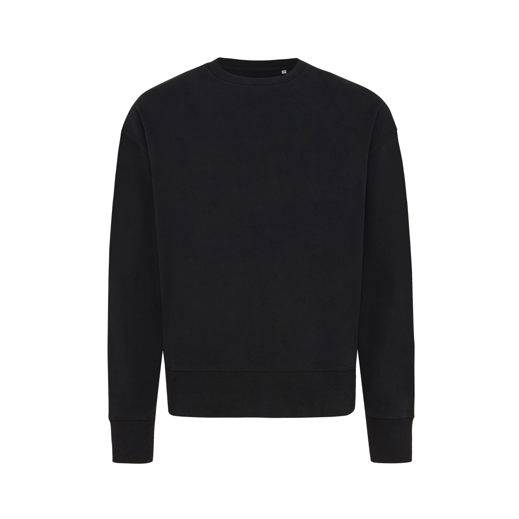 Sweater à col rond en coton recyclé IQONIQ Kruger