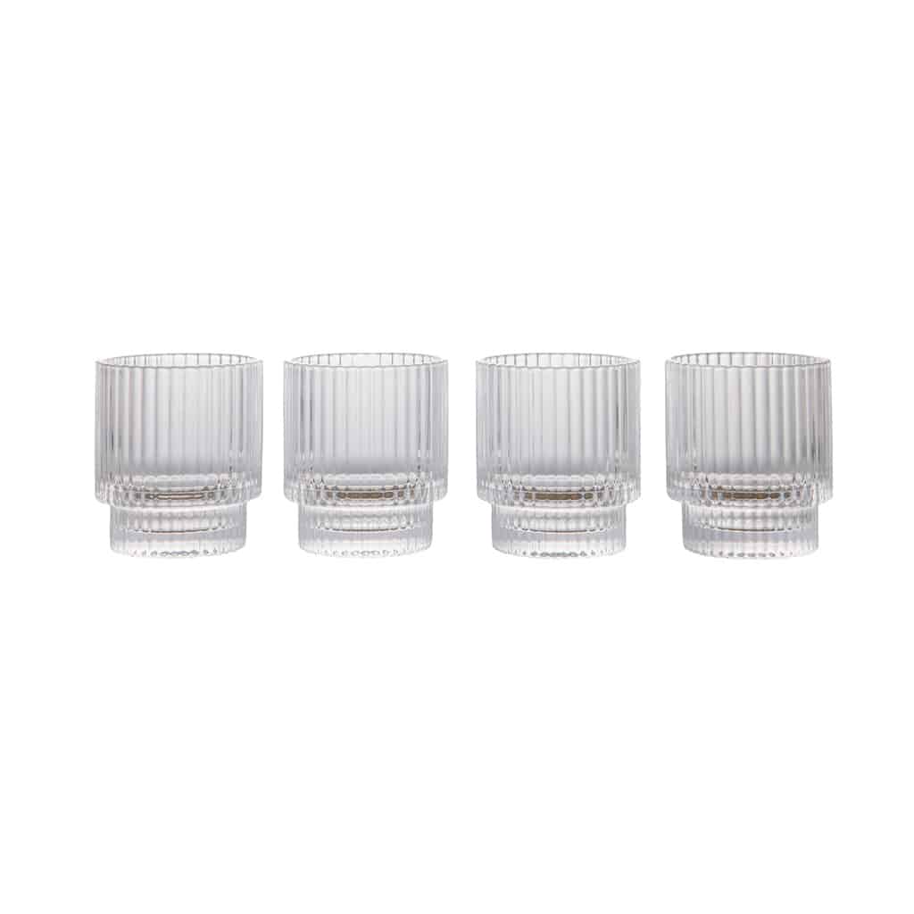 VINGA Set 4 verres 250ml York