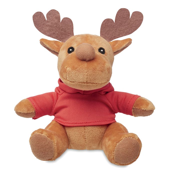RUDOLPH – Plush reindeer with hoodie