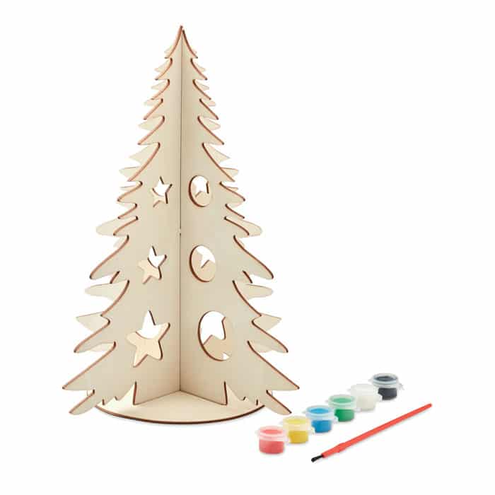 TREE AND PAINT – Sapin de Noël en bois