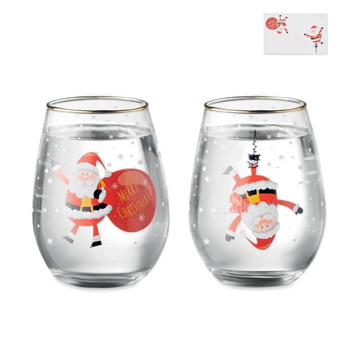 NOEL – Set of 2 Christmas glasses