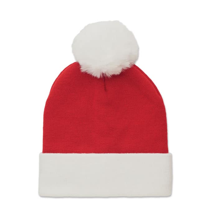 MENSA – Bonnet de Noël tricoté