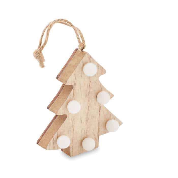 LULIE – Sapin en bois avec lumières