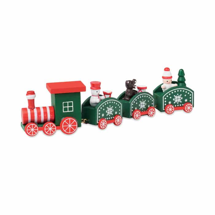 JUNA – Train de Noël en bois