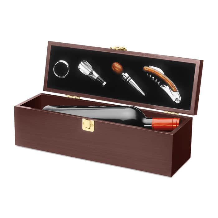 COSTIERES – Coffret à vin en bois