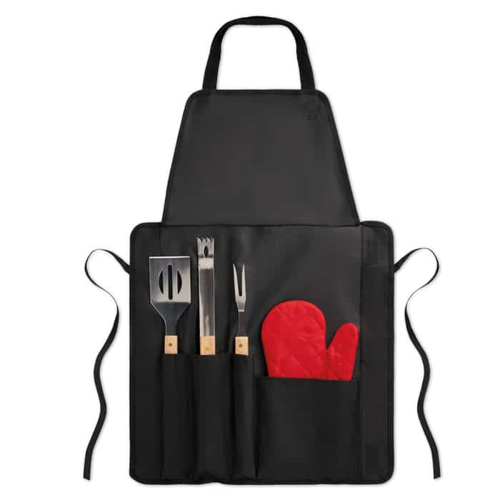 DONAU EAST – Tablier gants et outils BBQ