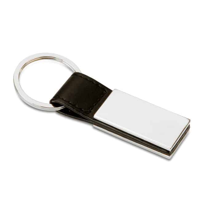 RECTANGLO – Porte-clés PU et métal