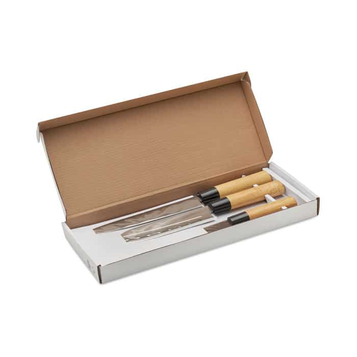 TAKI – Set 3 couteaux style japonais