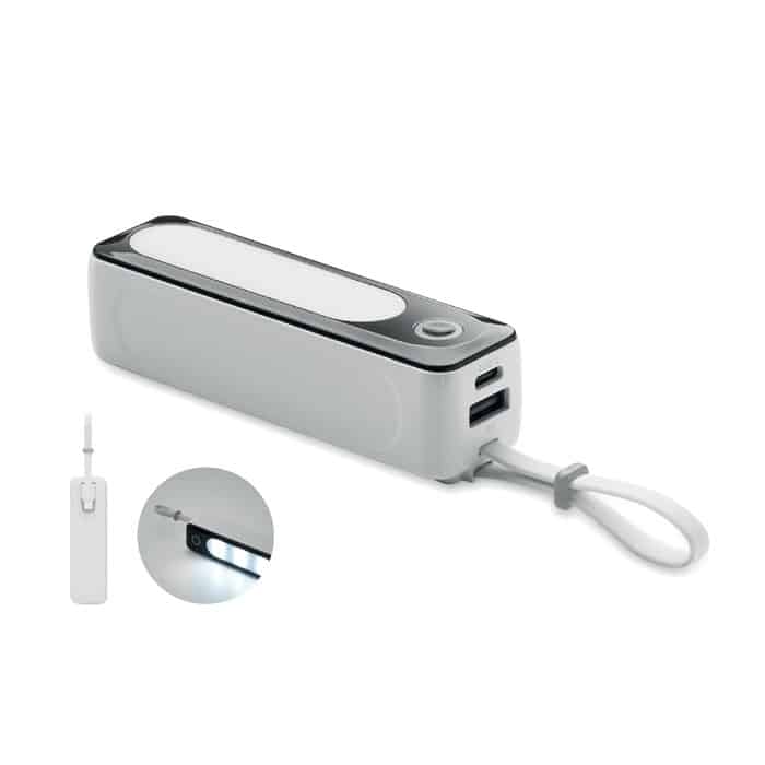 POWLIGHT – Powerbank 5000 mAh avec COB