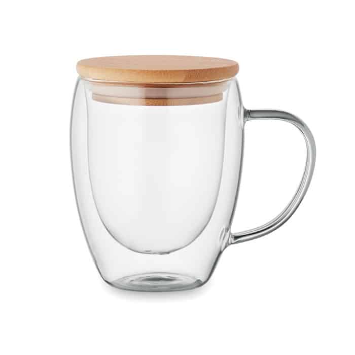 TIRAL – Mug en verre double paroi 250ml