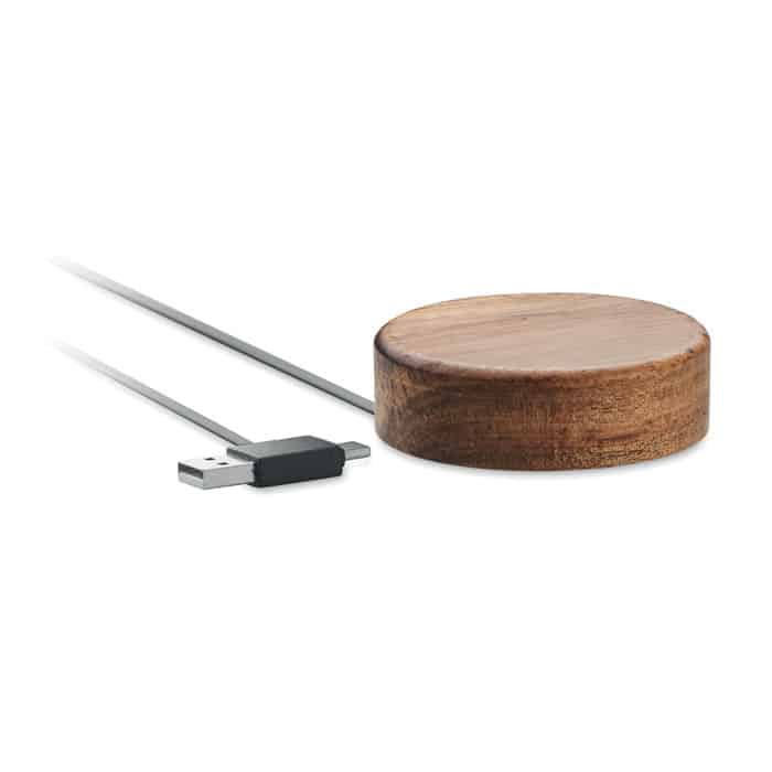 ACALESS – Wireless charger in acacia 15W