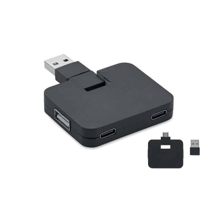 SQUARE-C – Hub USB 4 ports