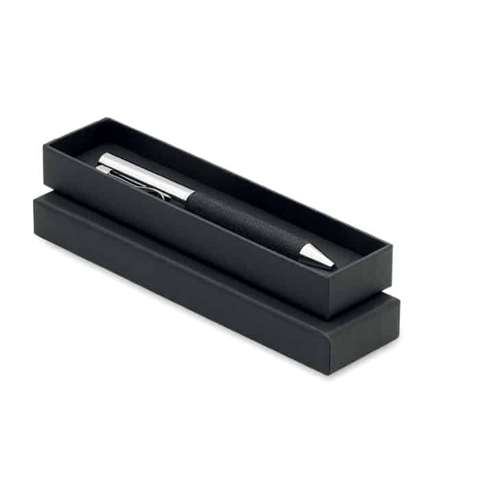 SCRIBI – Stylo bille twist métal +boîte
