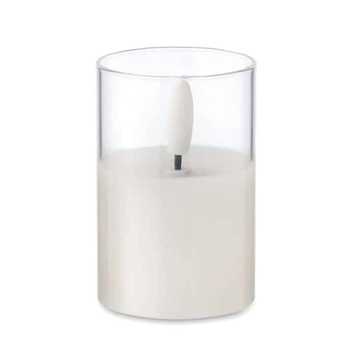 XANDLE – LED wax candle in glass holder