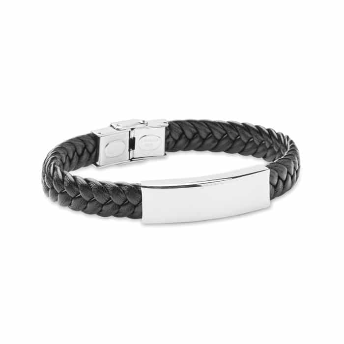 FAULET – Bracelet tressé en simili cuir