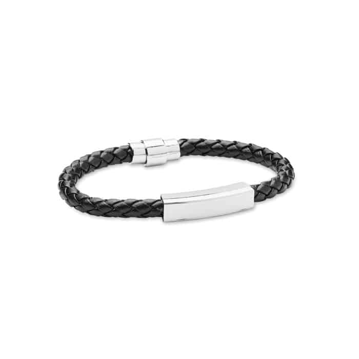 FAULETI – Bracelet tressé en simili cuir