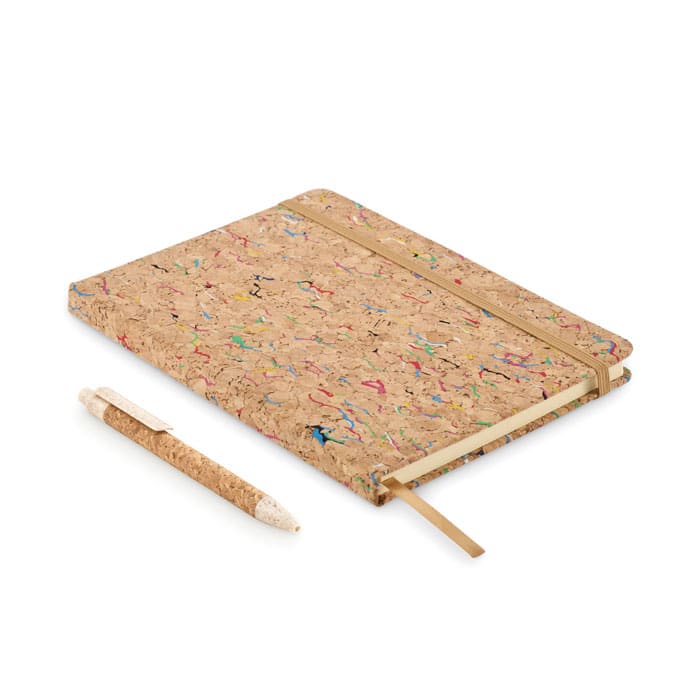 CORNOTA – Cahier A5 en liège de couleur