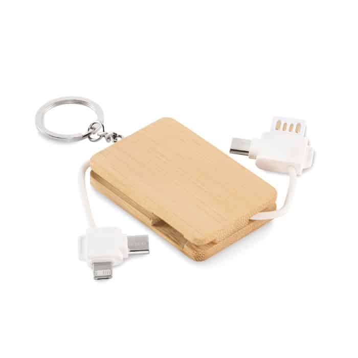 BUPOW – Porte-clés et câble de charge