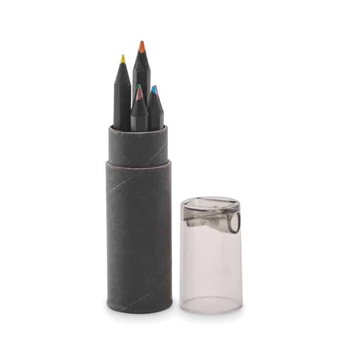 NEGRO – 6 crayons de couleur