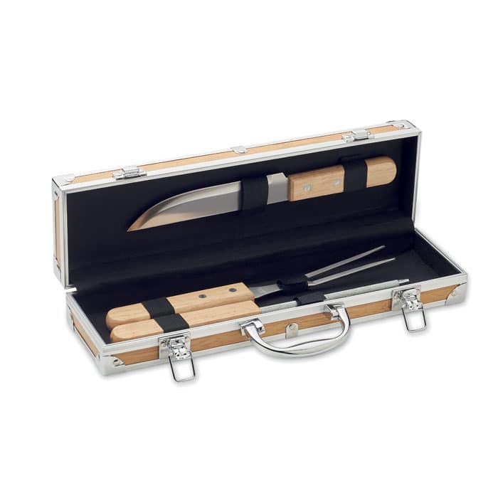 TOOLDERA – Ustensiles BBQ en acier inox.