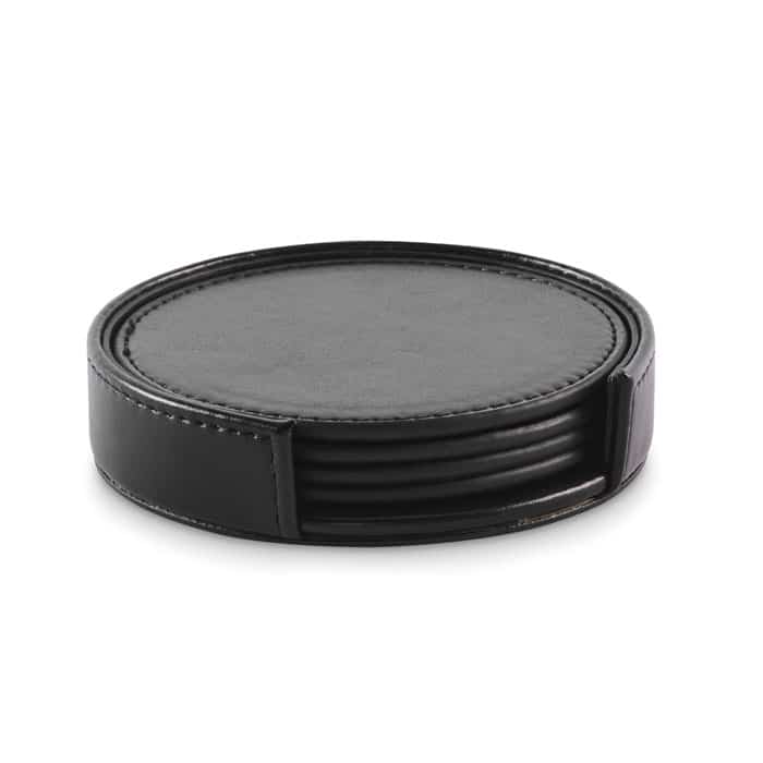 POSA SET – Lot de 4 sous-verres en PU
