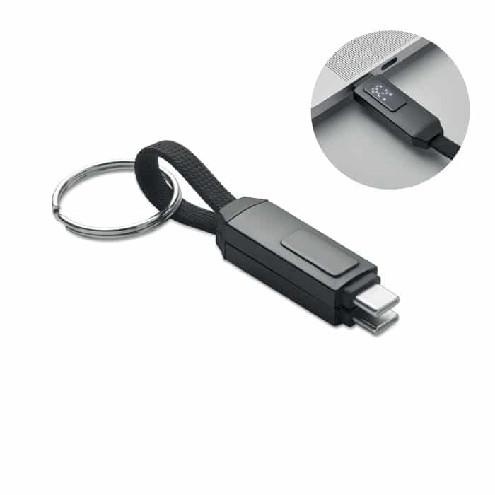 KEYSTO – Porte-clés et câble de charge
