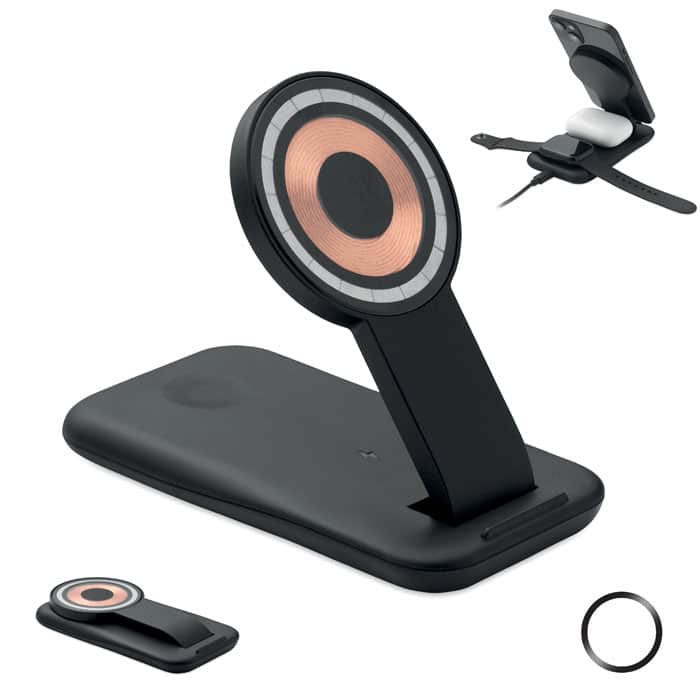 PENDOLESS – Chargeur sans fil 3 en 1 15W