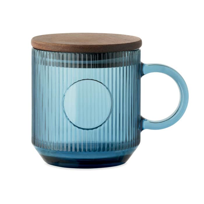 VITRIO MUG – Mug en verre strié 300ml