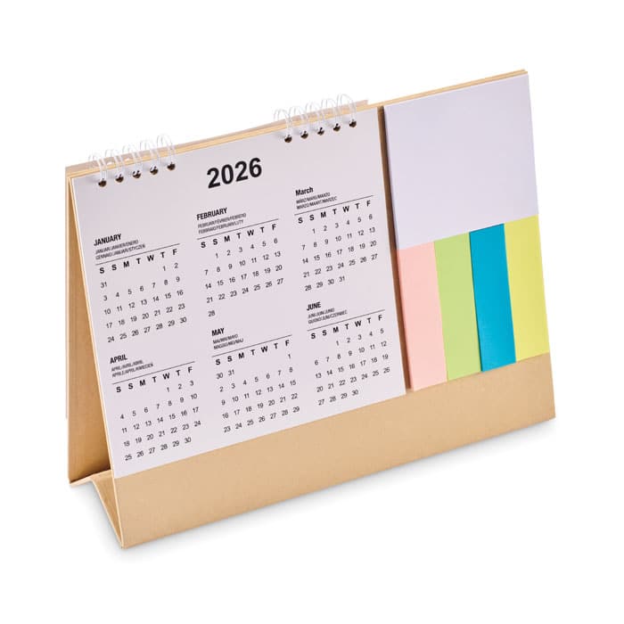 CALENDOO – Calendrier de bureau avec mémo