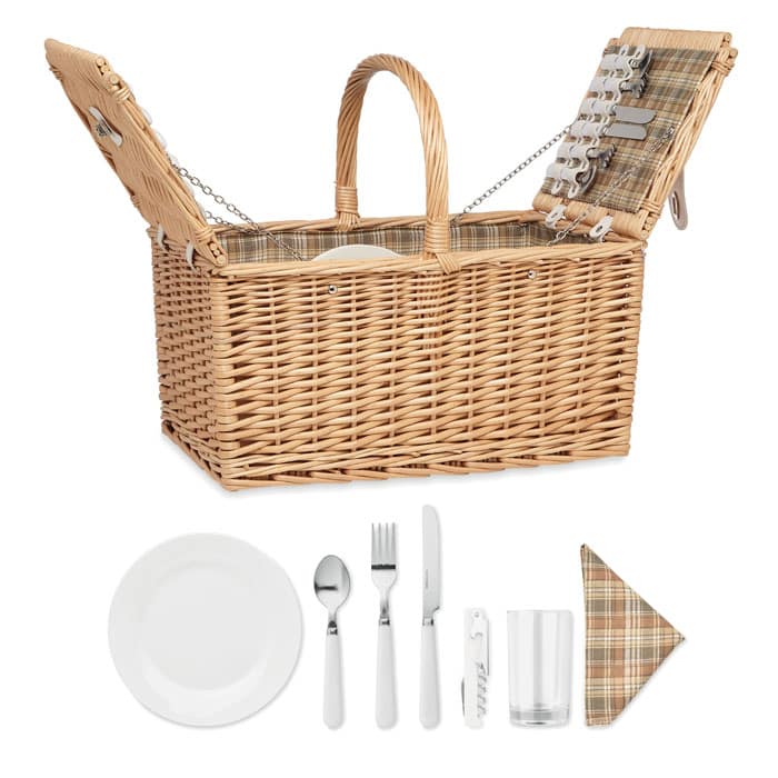 MIMBRE PLUS – Panier pique-nique en osier 4