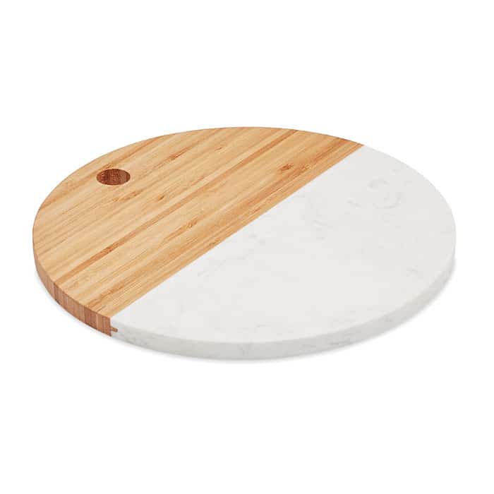 HANNSU – Marble/ bamboo serving board