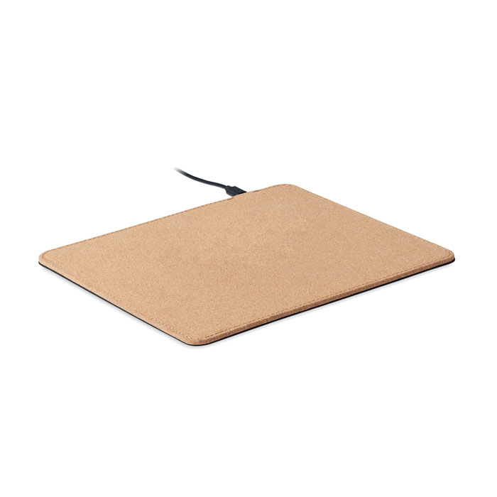 WIRELESS MATTY – Tapis de souris chargeur liège