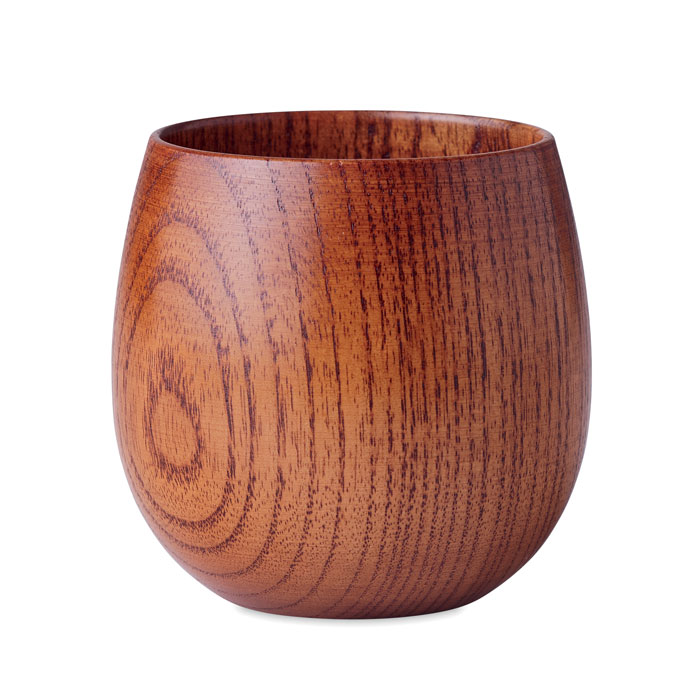 OVALIS – Gobelet en bois de chêne 250 ml