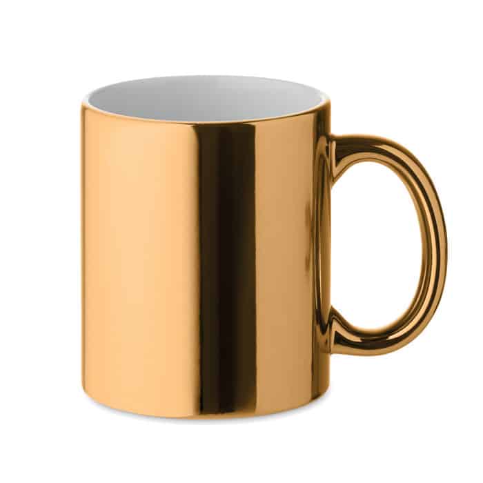 HOLLY – Tasse en céramique métalisée