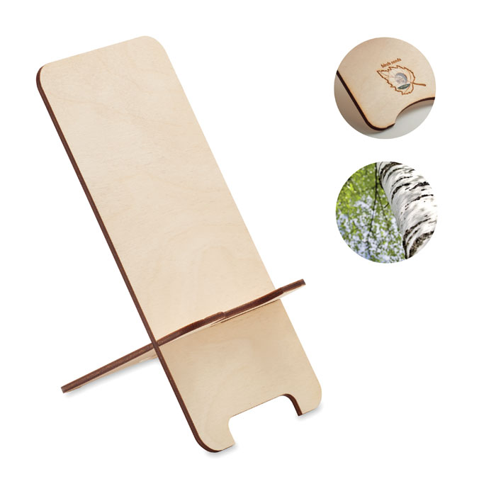 GROUW STAND – Support de téléphone en bouleau
