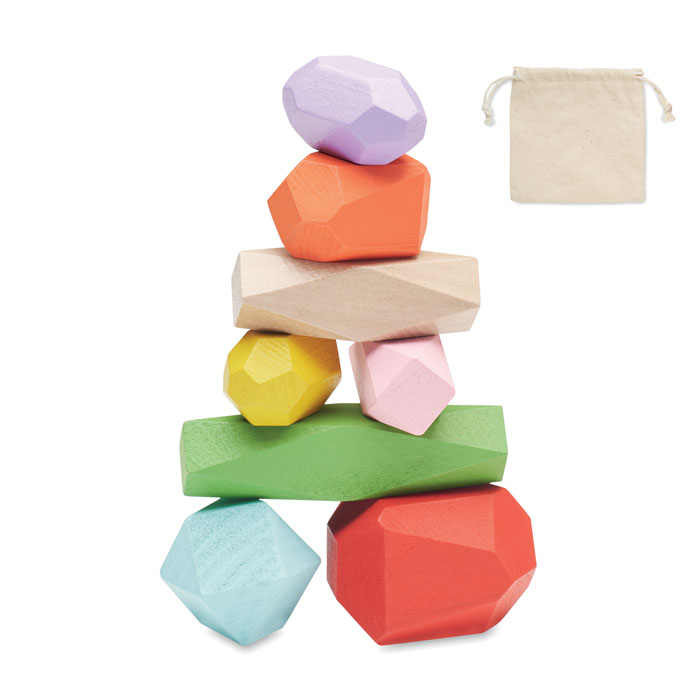 DOLMEN – 8 Pieces en bois empilables