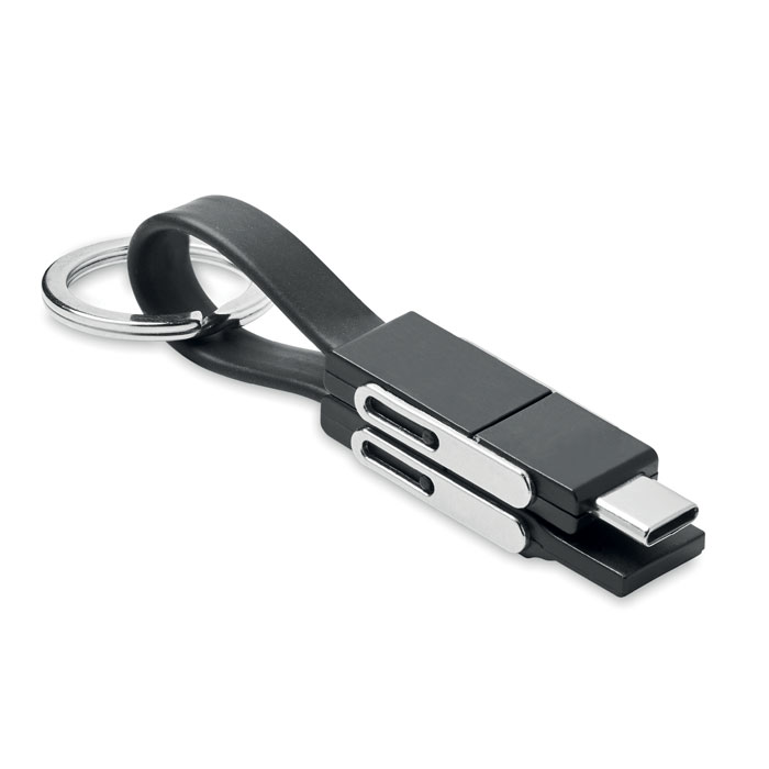 KEY C – Porte-clés avec câble 4 en 1