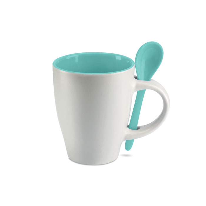 DUAL – Mug avec cuillère 250 ml