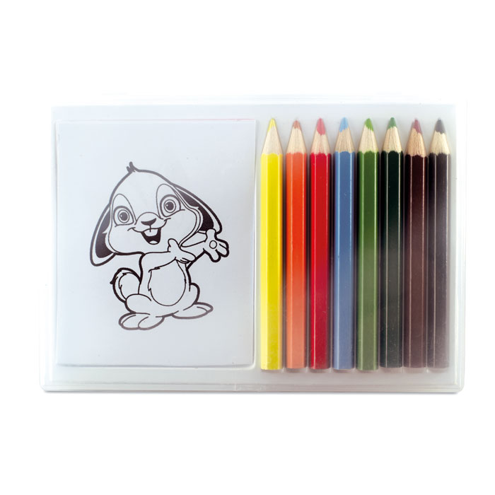 RECREATION – Set crayons de couleur en bois