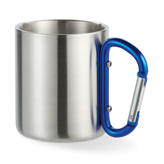TRUMBO – Mug acier et anse mousqueton.