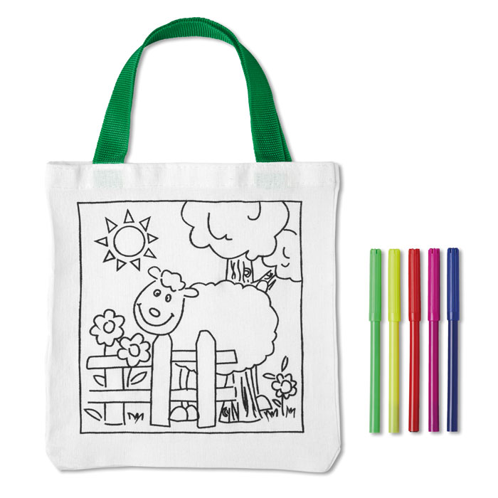 MATEUSZ – Sac coton à colorier