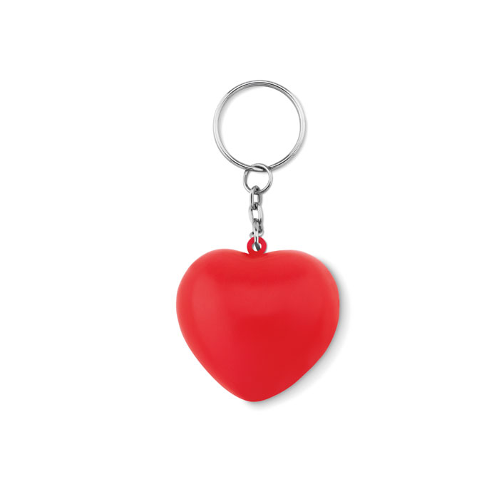 LOVY RING – Porte-clés en PU forme cœur