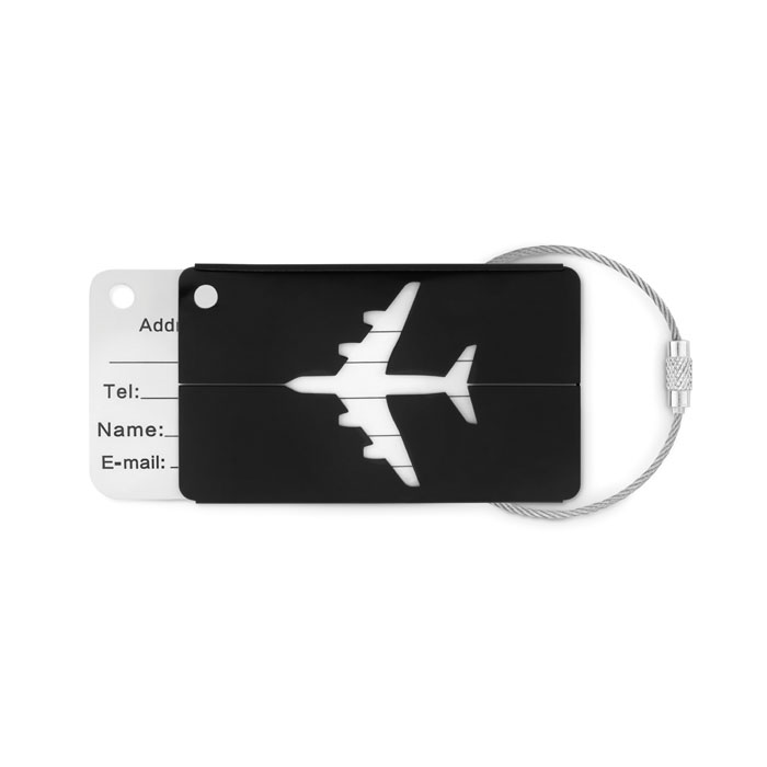 FLY TAG – Etiquette à bagage en aluminium