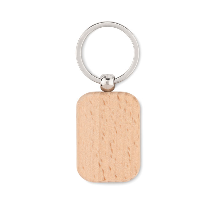 POTY WOOD – Porte-clés rectangulaire  bois