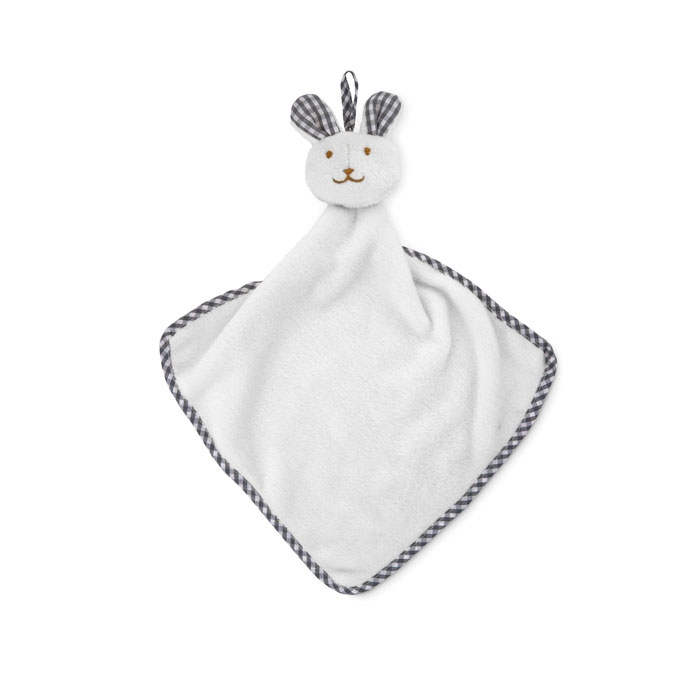 HUG ME – Serviette lapin en peluche