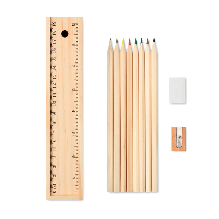 TODO SET – Set de 12 crayons en bois
