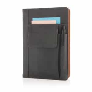 Carnet de notes avec pochette pour téléphone