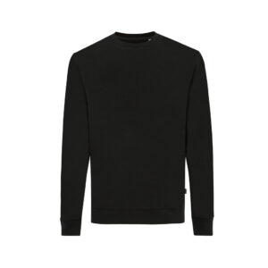 Sweat-shirt noir à manches longues pour homme