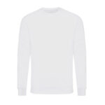 Sweat-shirt blanc à manches longues uni