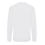 Dos de sweat-shirt blanc à manches longues